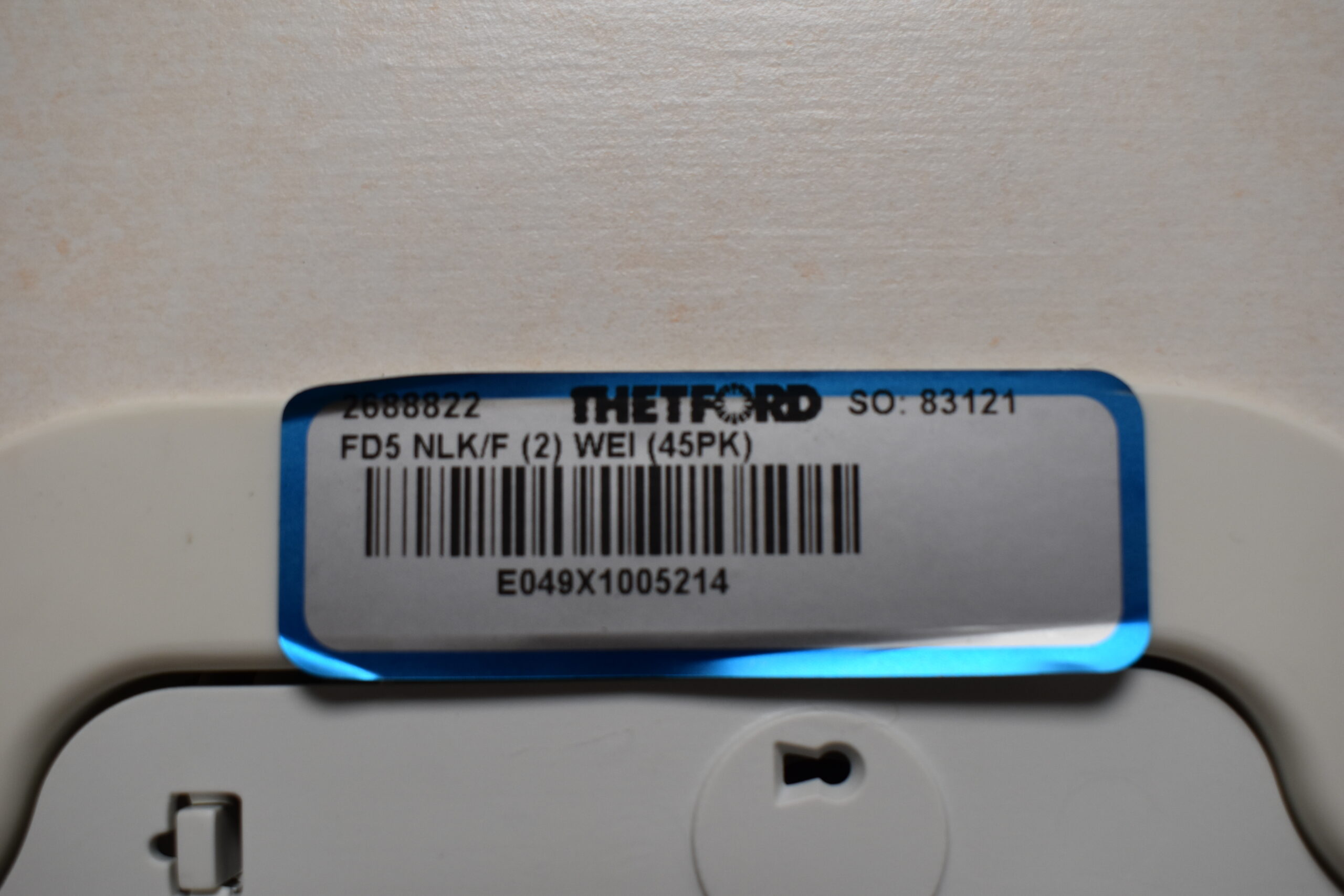 Thetford Füllung für Serviceklappe D5