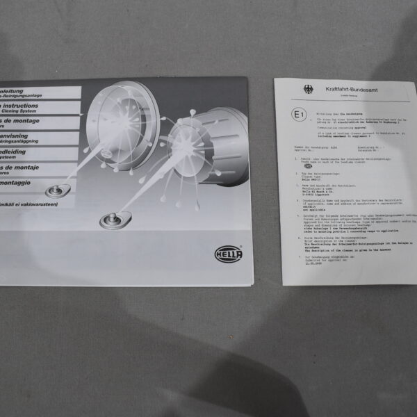 Hella Scheinwerfer-Reinigungsanlage