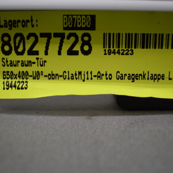 Serviceklappe 650x400mm weiß