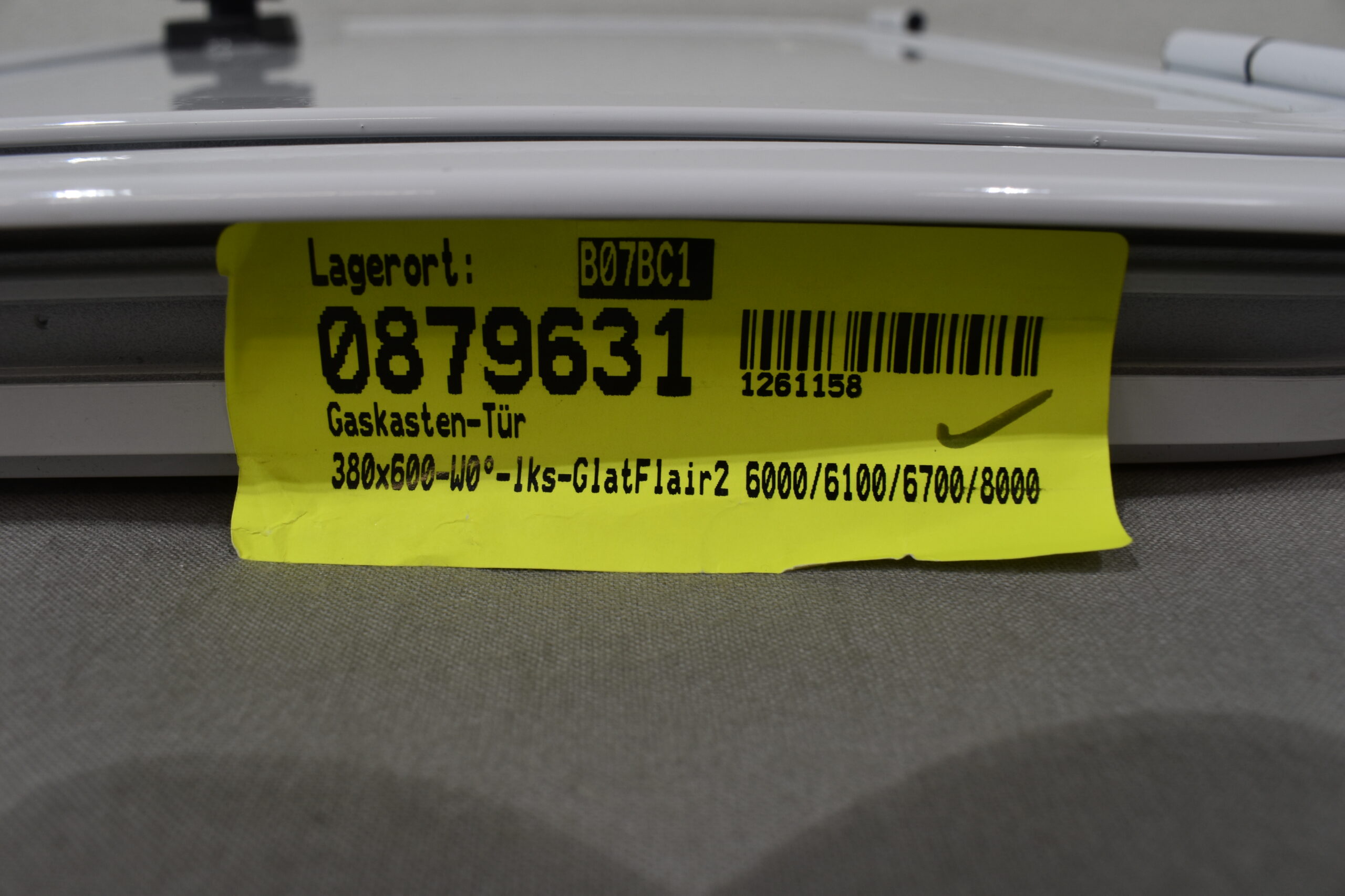 Serviceklappe, Gaskastenklappe 380x600mm weiß