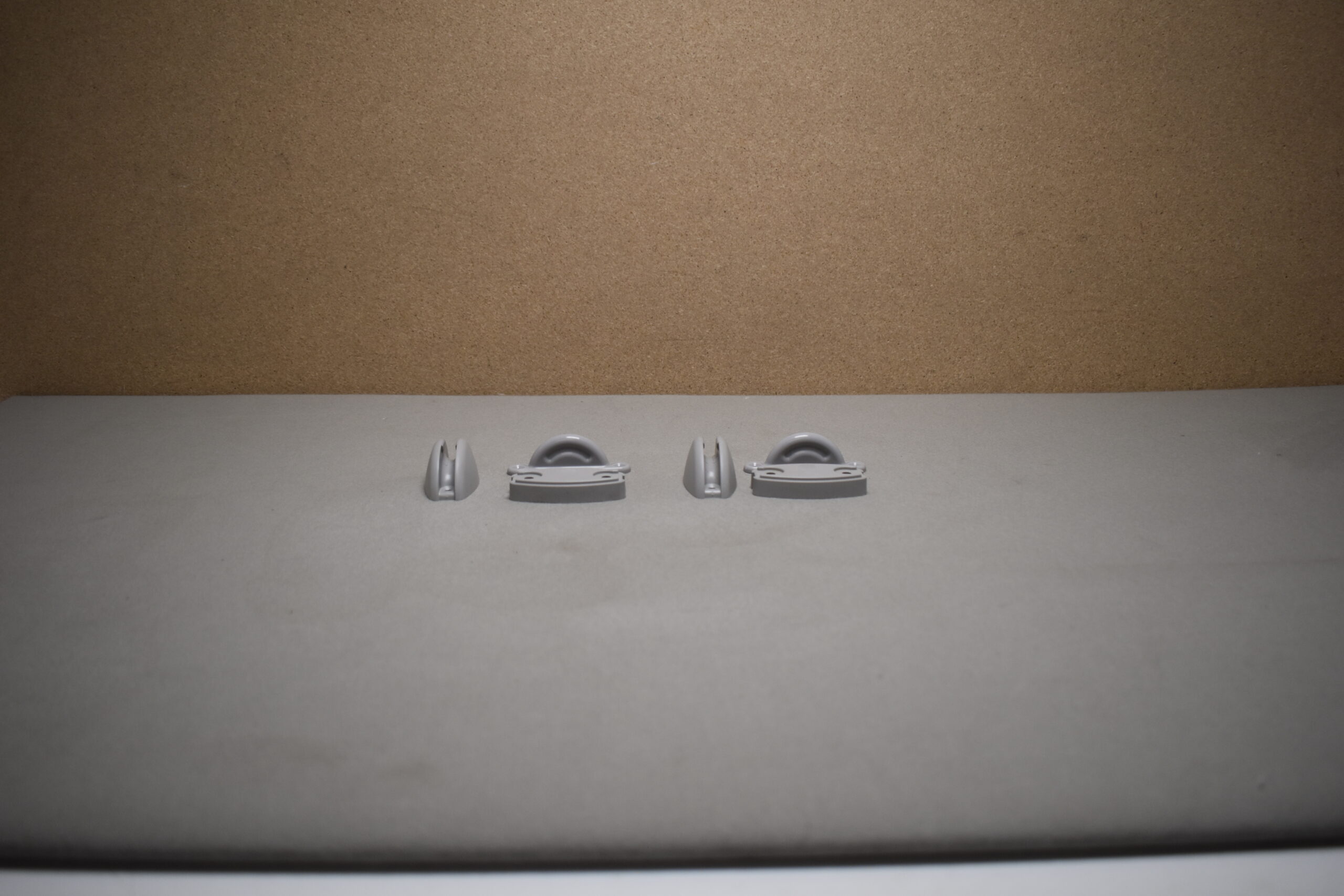 Türfeststeller Plopp grau 2er-Set