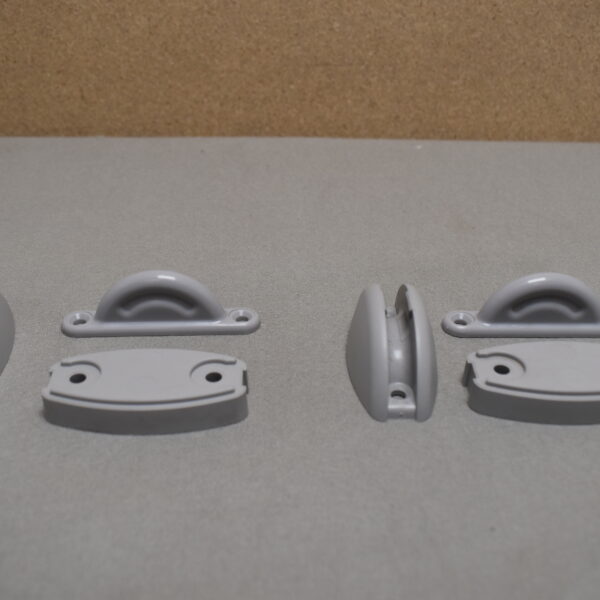 Türfeststeller Plopp grau 2er-Set