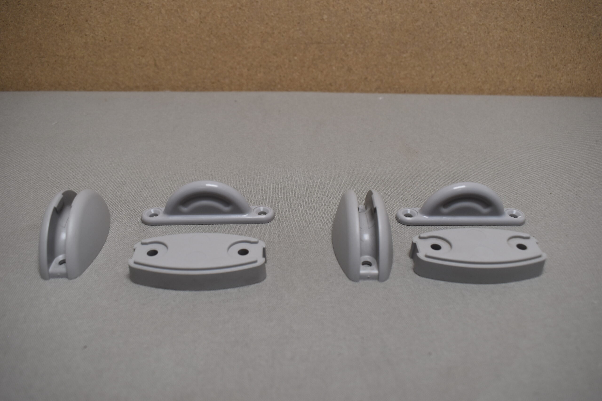 Türfeststeller Plopp grau 2er-Set