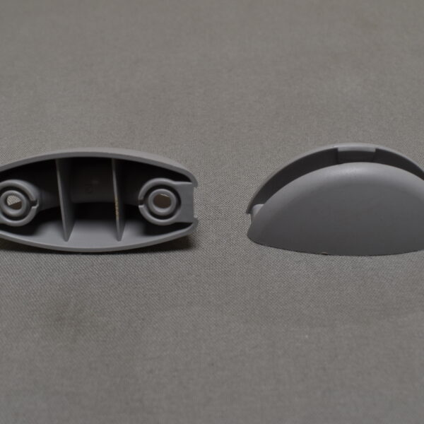 Türfeststeller Plopp grau 2er-Set