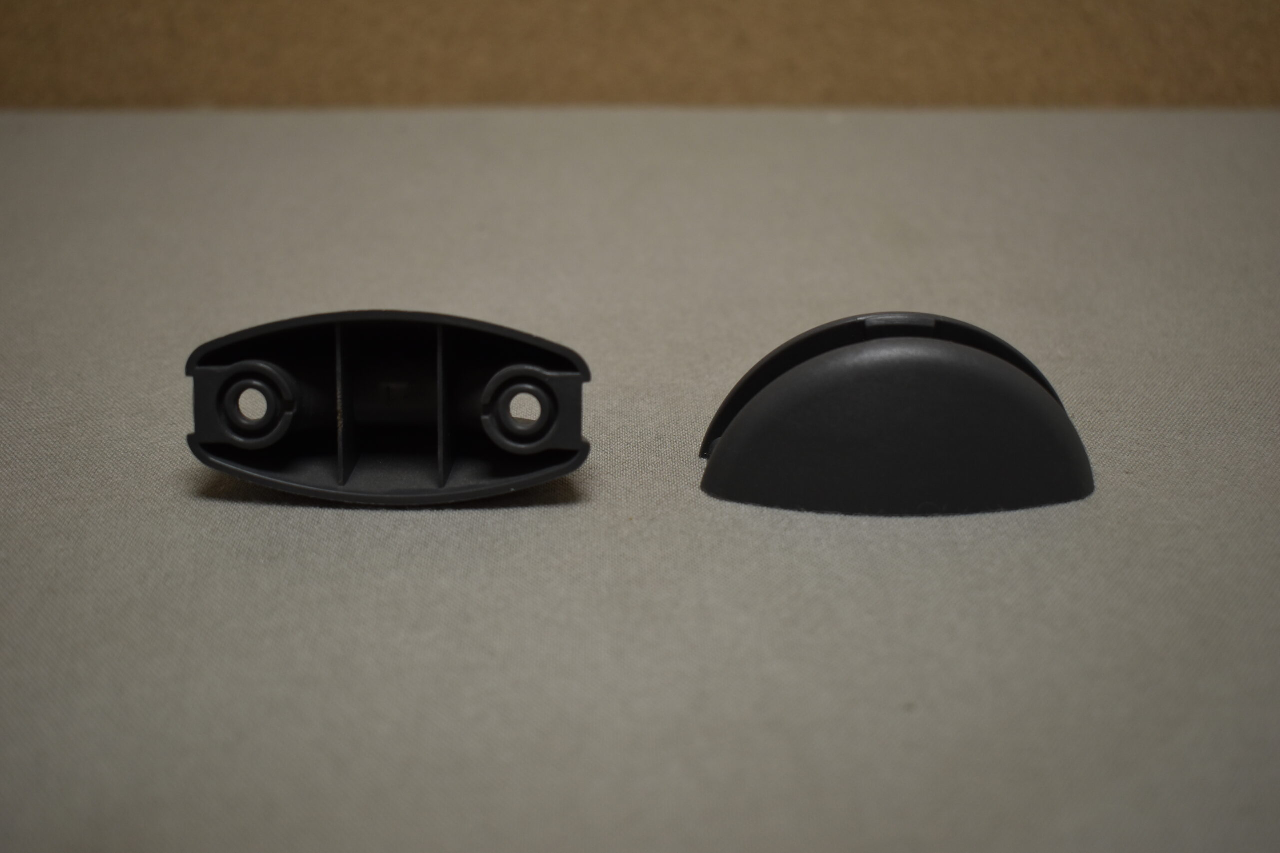 Türfeststeller Plopp dunkel grau 2er-Set