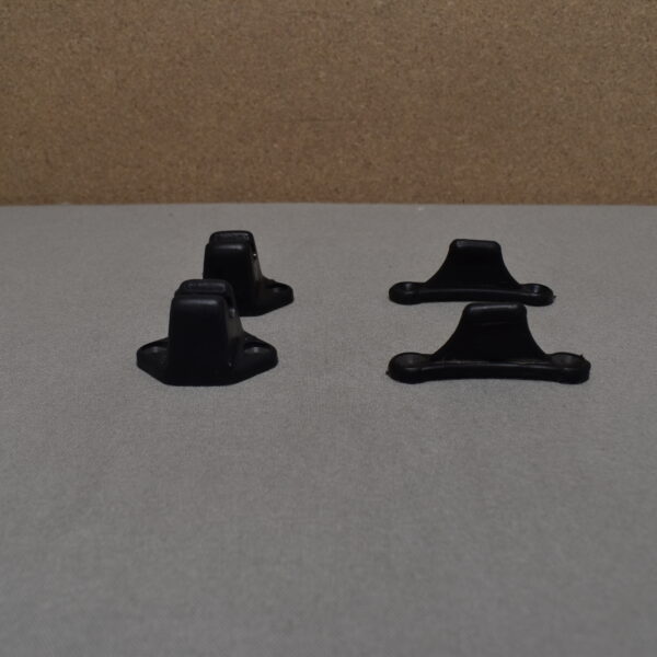 Türfeststeller schwarz 2er-Set