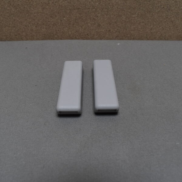 Klappenhalter grau 2er-Set