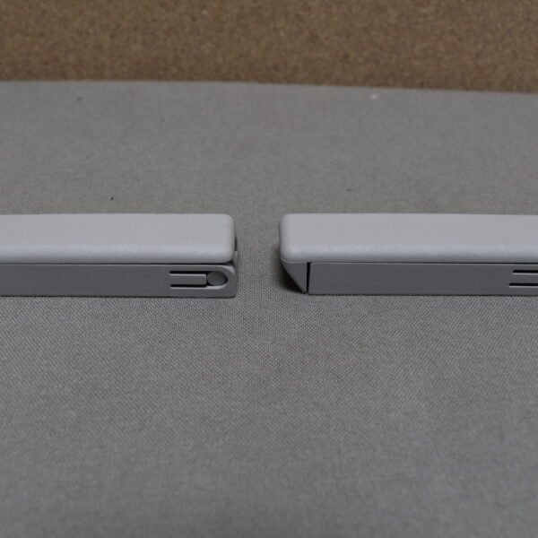 Klappenhalter grau 2er-Set