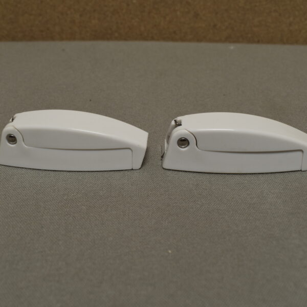 Klappenhalter weiß 2er-Set