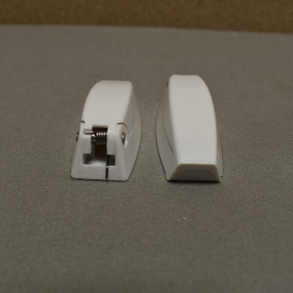 Klappenhalter weiß 2er-Set