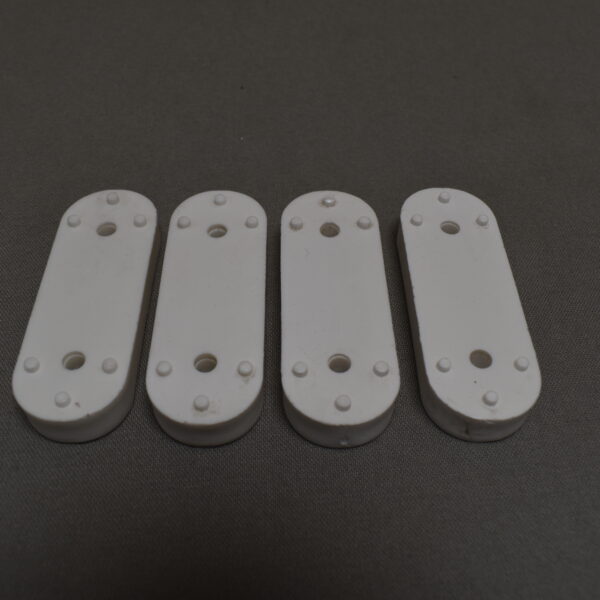 Unterlegplatte für Türfeststeller weiß 2er-Set