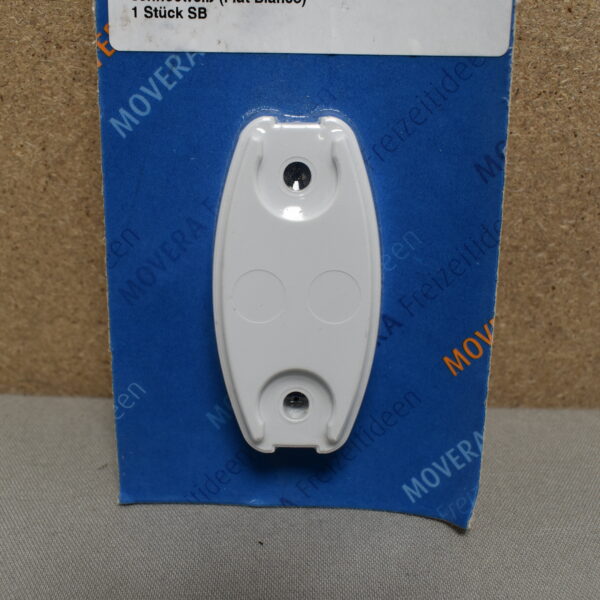 Unterlegplatte für Türfeststeller weiß 2er-Set