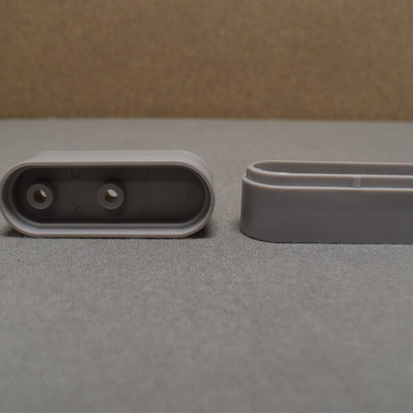 Klappenhalter grau 2er-Set