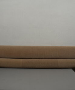 Polsterrücken "Redonda" 2000x410x230mm Caramel