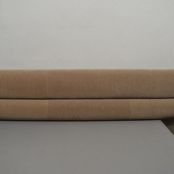 Polsterrücken "Redonda" 2000x410x230mm Caramel