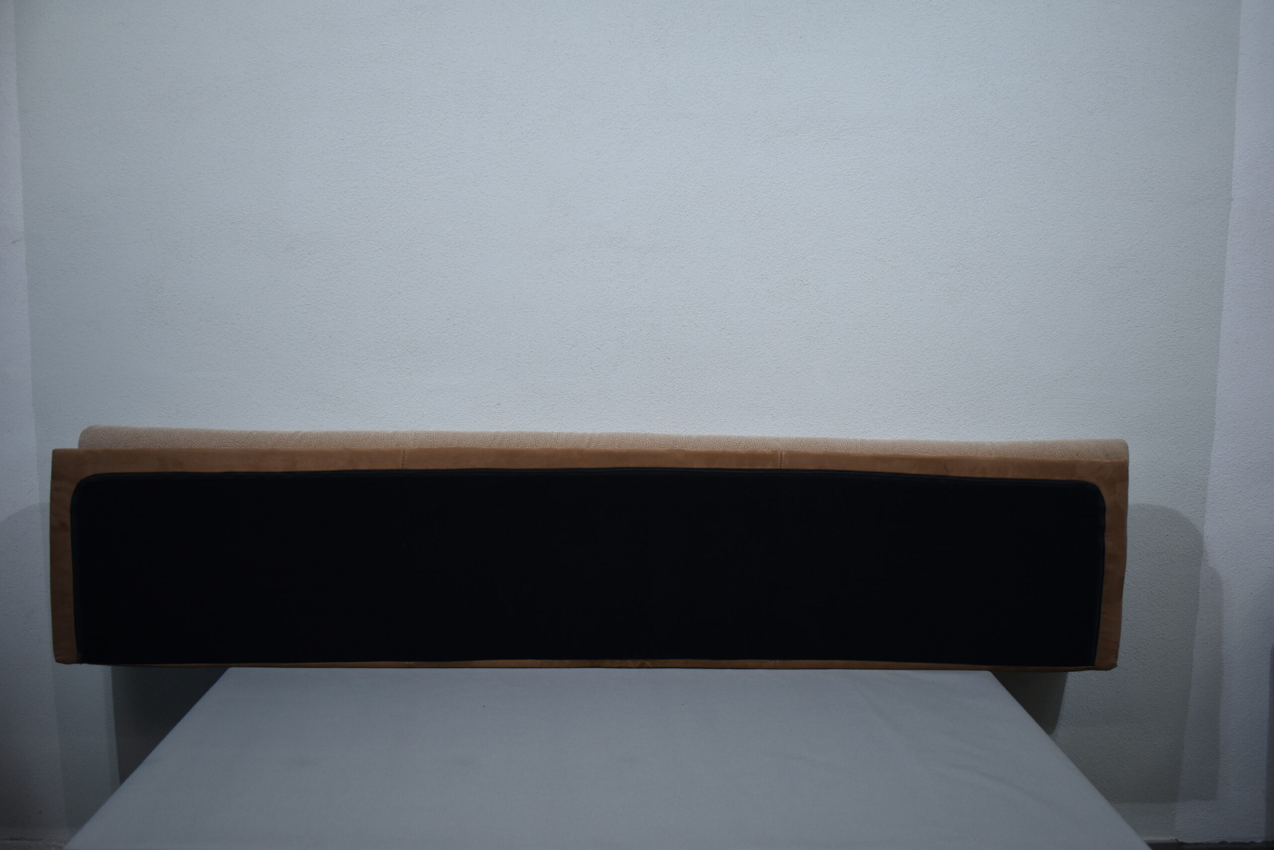 Polsterrücken "Redonda" 2000x410x230mm Caramel