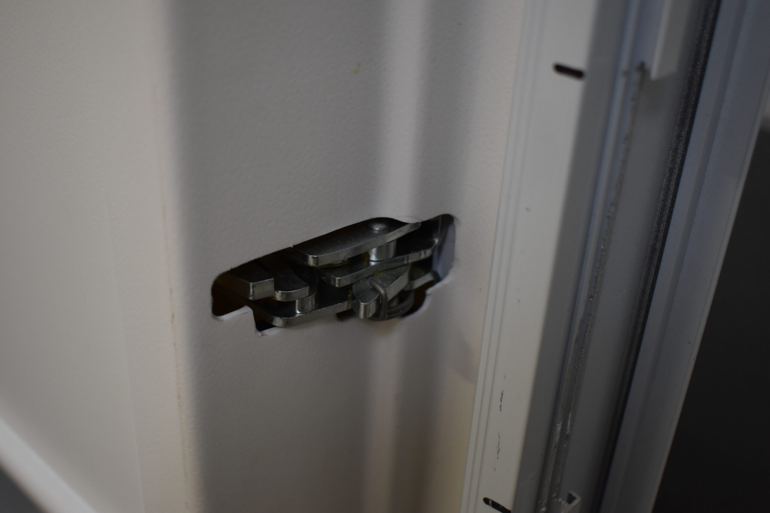 Wohnmobil Aufbautür 570x1800mm weiß