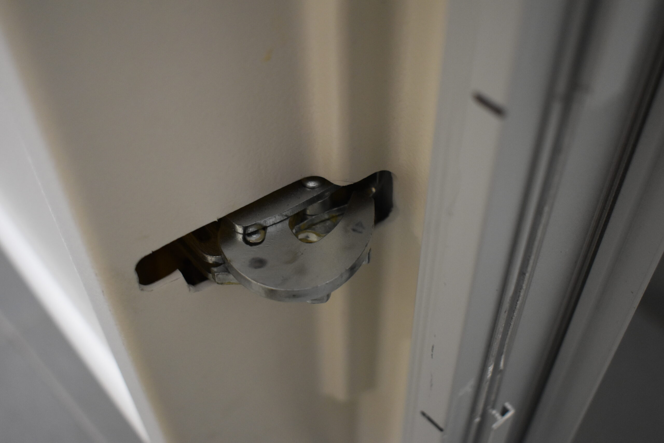 Wohnmobil Aufbautür 570x1800mm weiß