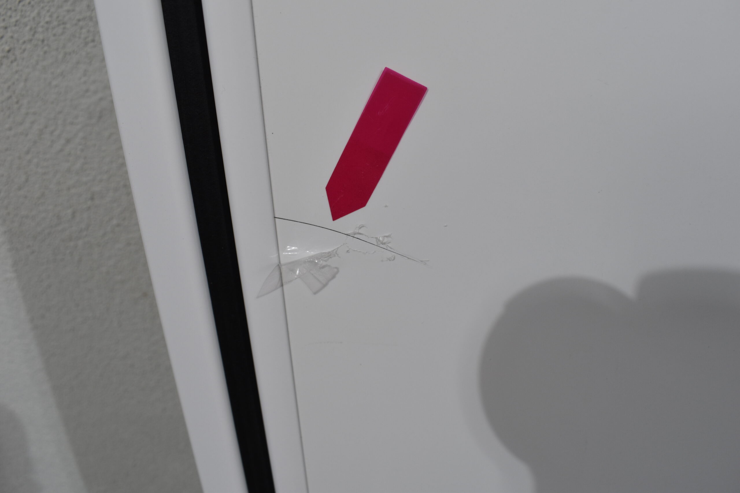 Tegos Wohnmobil Aufbautür 600x1920mm weiß