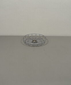 Drahtkorb ohne Glasplatte Velour Chrom