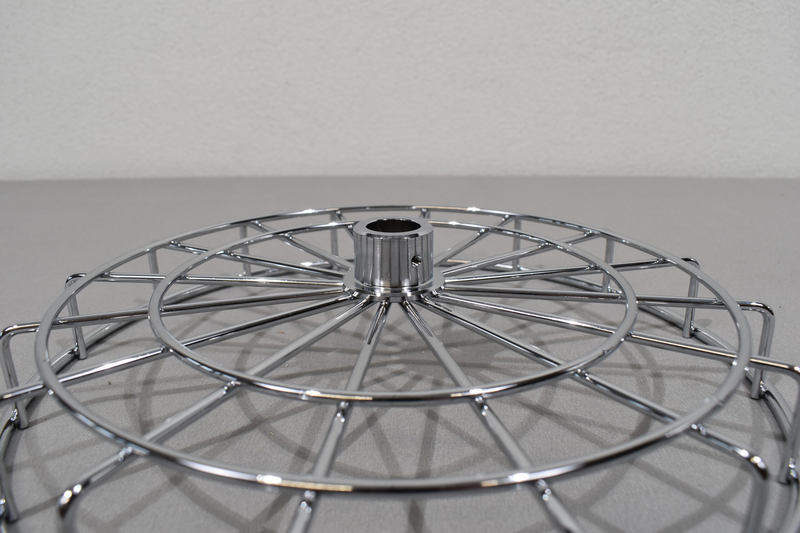 Drahtkorb ohne Glasplatte Chrom