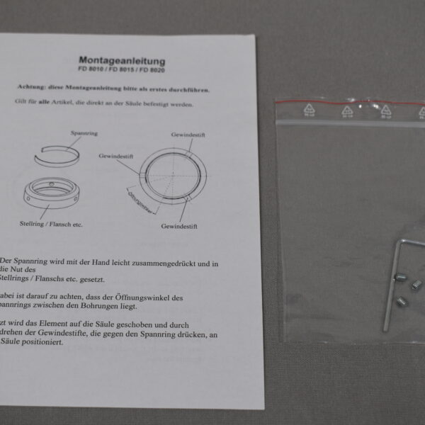 Drahtkorb ohne Glasplatte Chrom