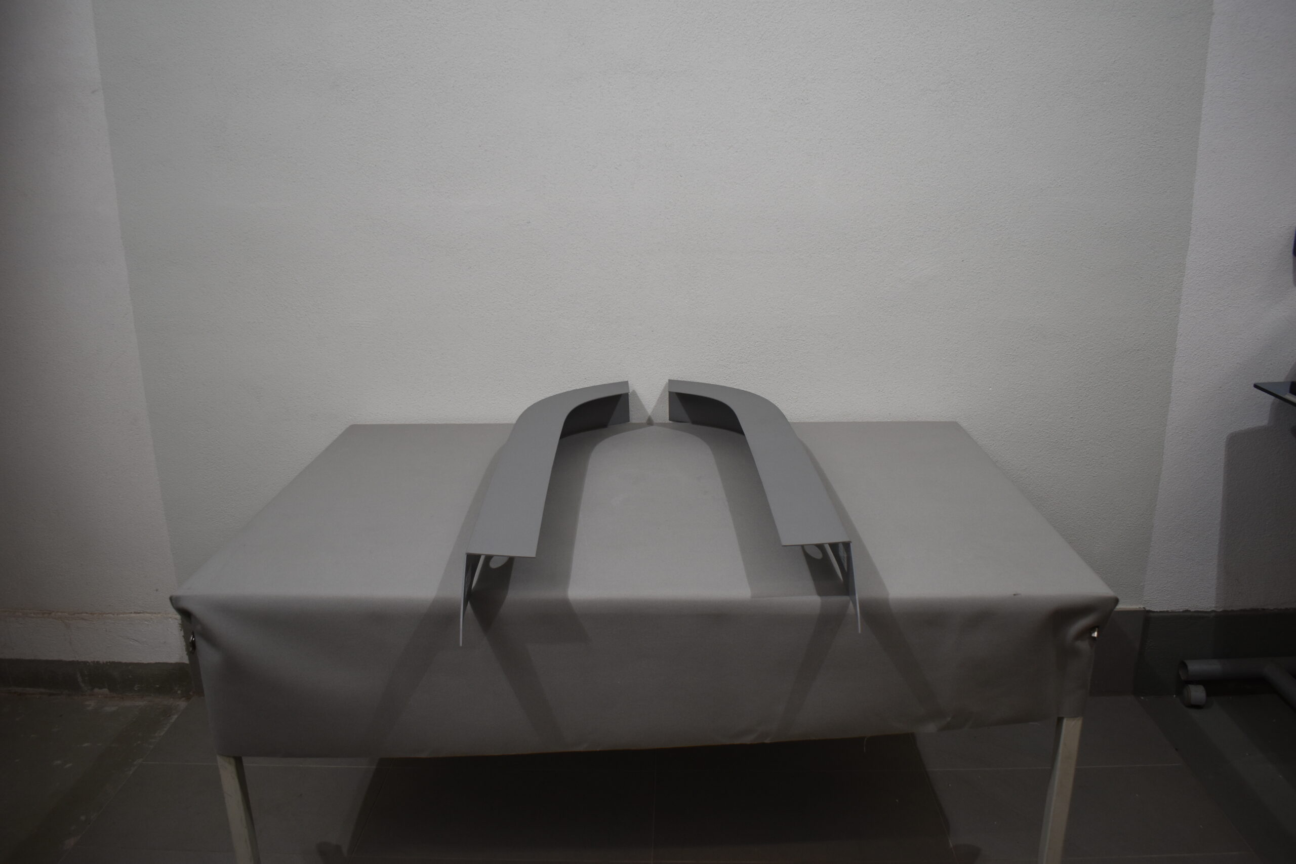 AL-KO Armaturenbrett-Seitenteil; Fußleiste Fahrer-und Beifahrerseite grau