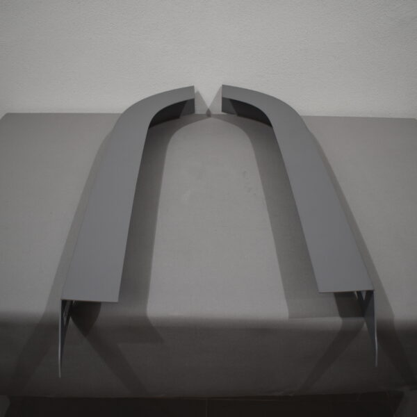 AL-KO Armaturenbrett-Seitenteil; Fußleiste Fahrer-und Beifahrerseite grau