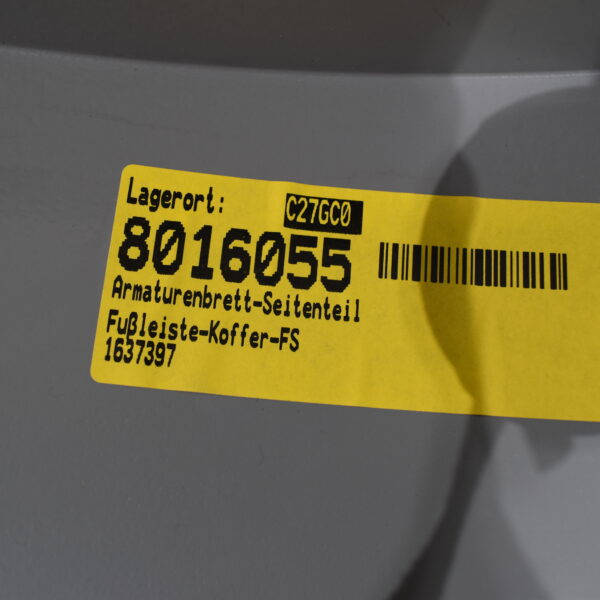 AL-KO Armaturenbrett-Seitenteil; Fußleiste Fahrerseite grau