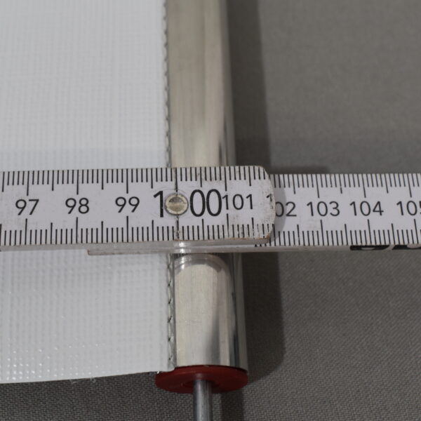 Verdunklungs-Rollo 360x1010mm weiß