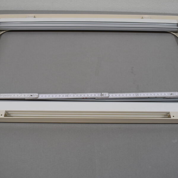 Kombi-Rollo 720x410mm Cremeweiß