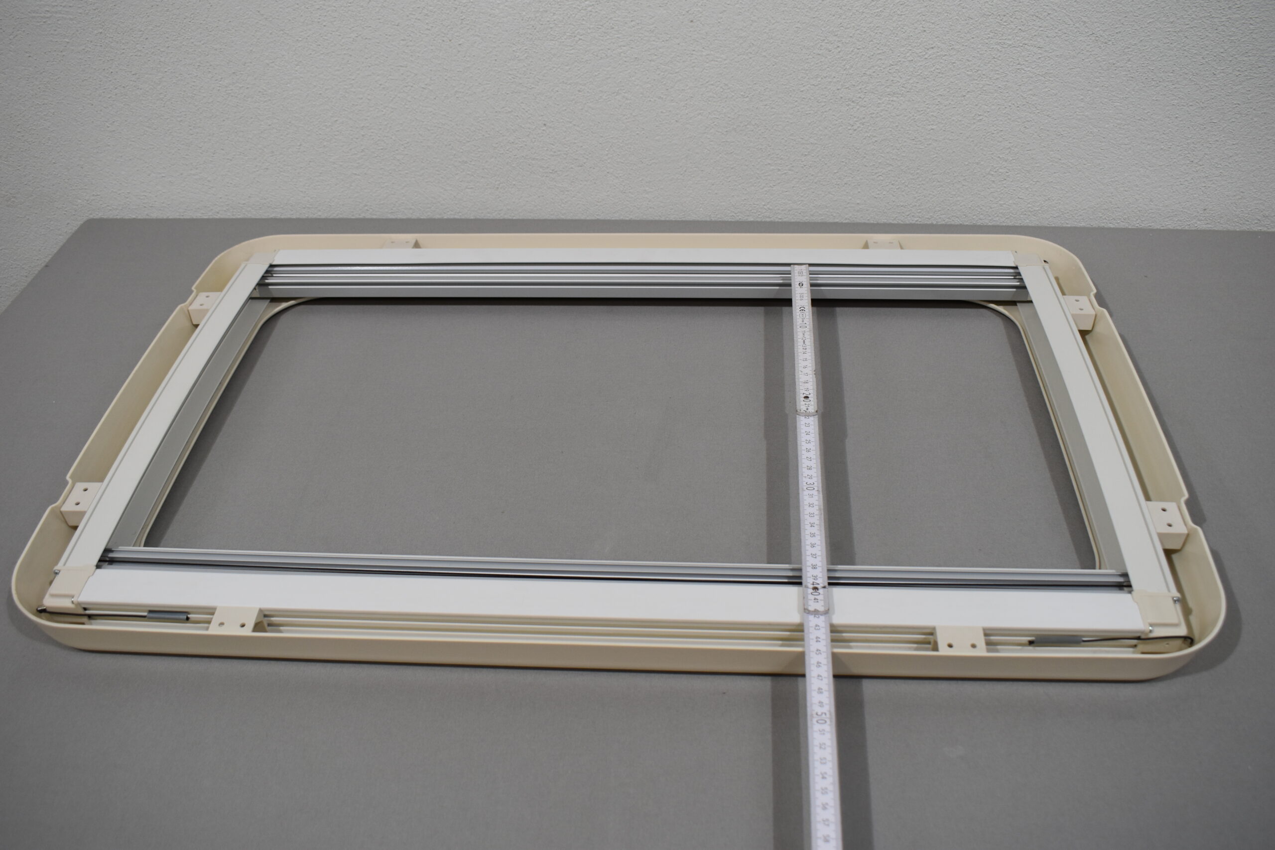 Kombi-Rollo 720x410mm Cremeweiß