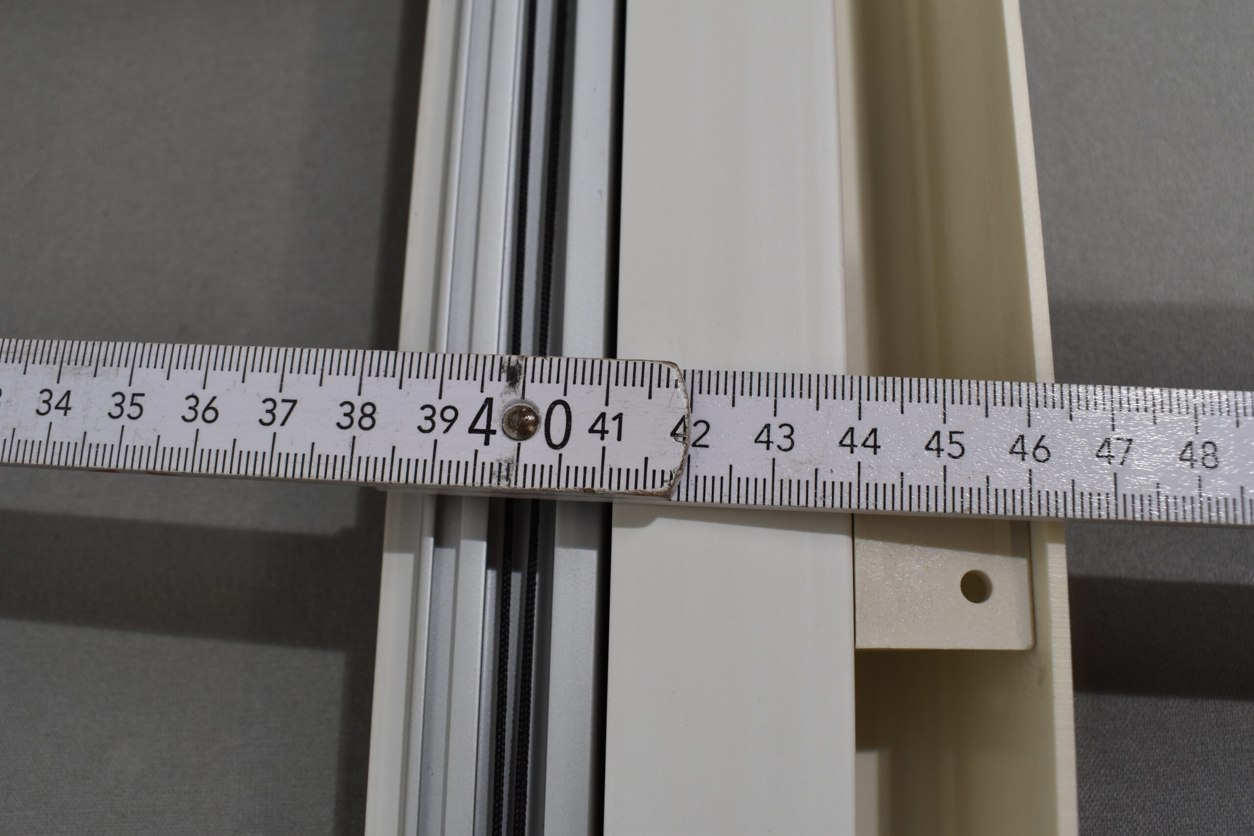 Kombi-Rollo 720x410mm Cremeweiß