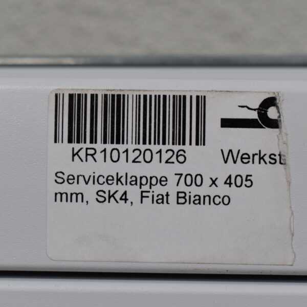 Serviceklappe 700x405mm weiß