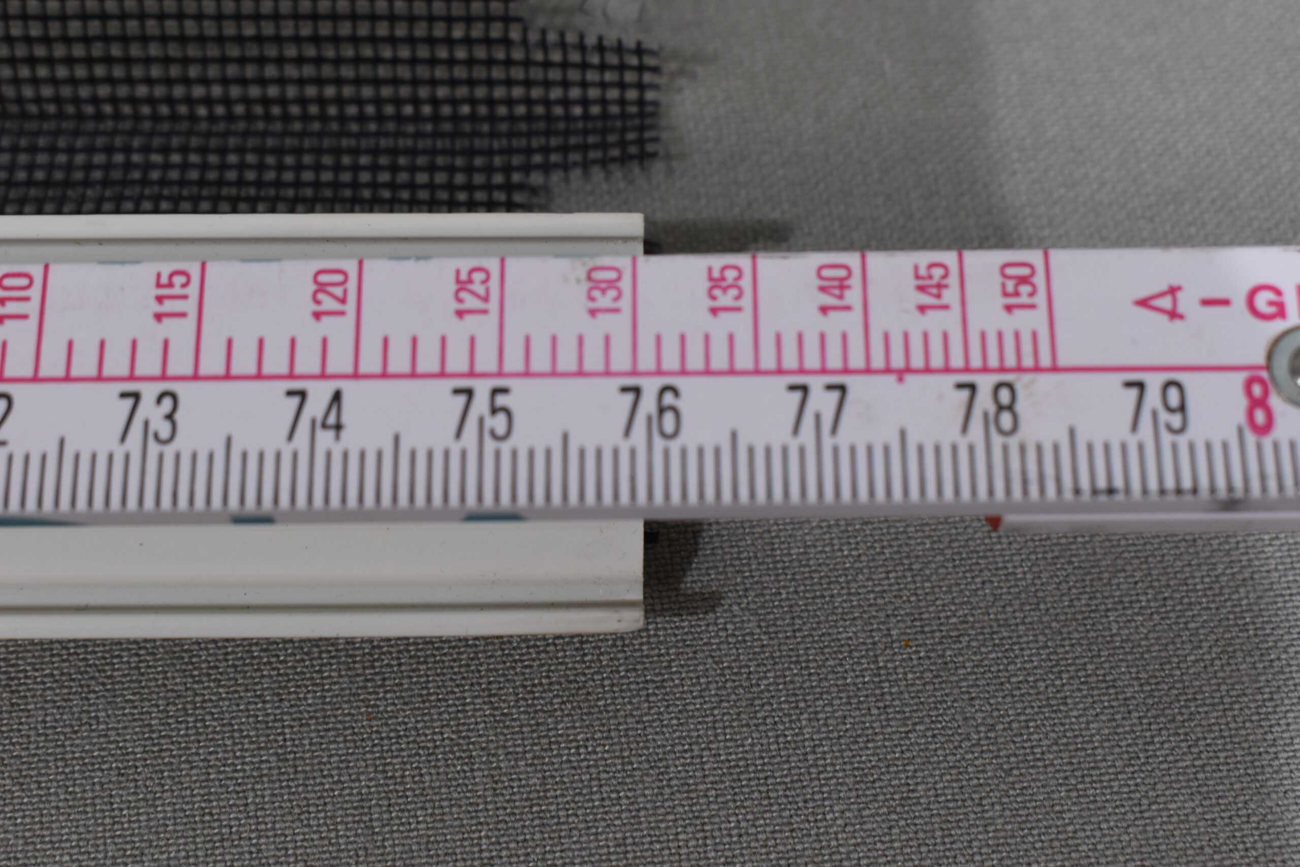 Plissee Fliegenschutz 760x600 schwarz