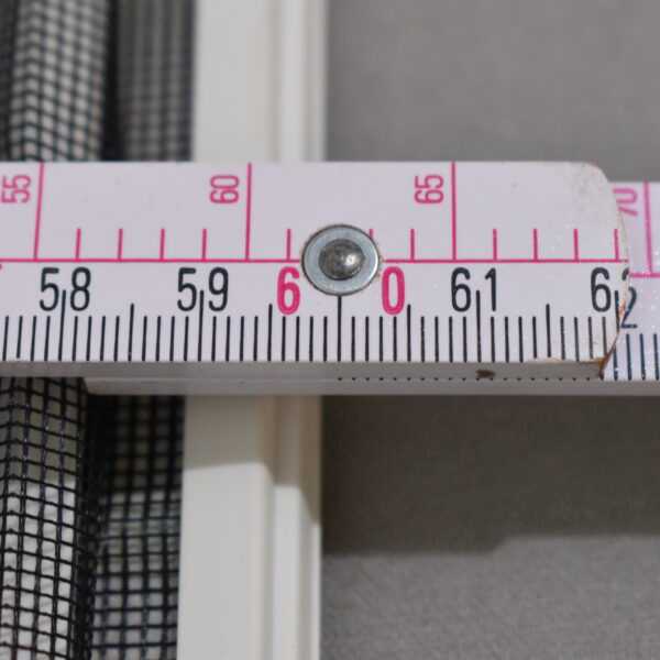 Plissee Fliegenschutz 760x600 schwarz