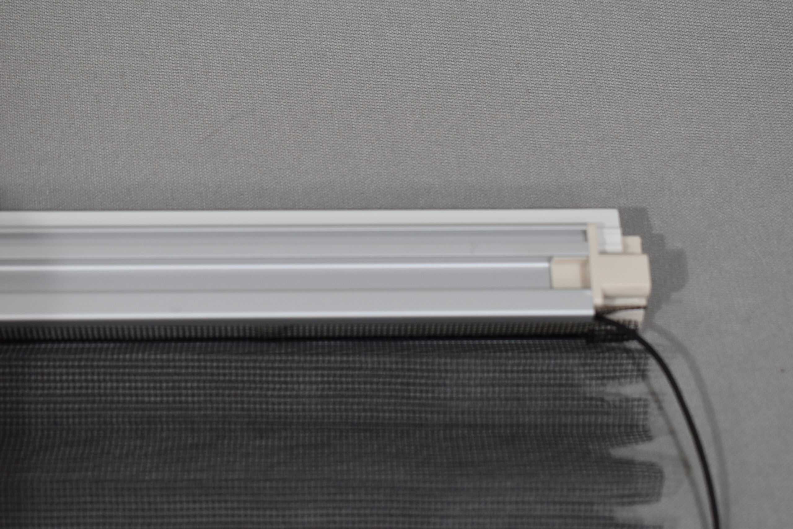 Plissee Fliegenschutz 760x600 schwarz