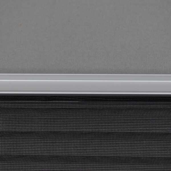 Plissee Fliegenschutz 760x600 schwarz