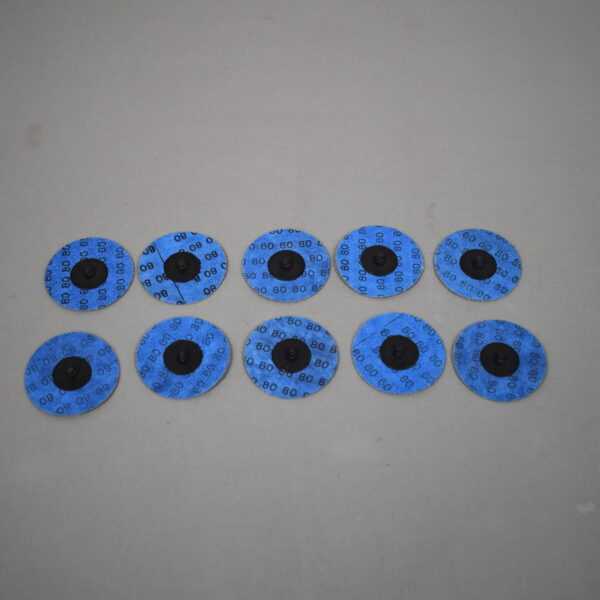 Zebra Mini-Fiberscheibe Zirkonkorund Korn 80