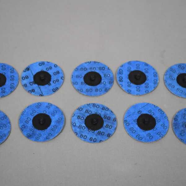 Zebra Mini-Fiberscheibe Zirkonkorund Korn 80