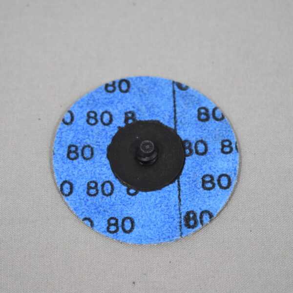 Zebra Mini-Fiberscheibe Zirkonkorund Korn 80