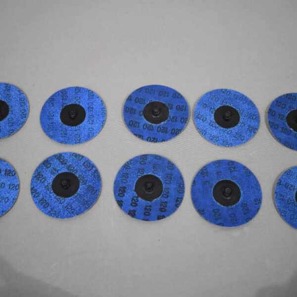 Zebra Mini-Fiberscheibe Zirkonkorund Korn 120