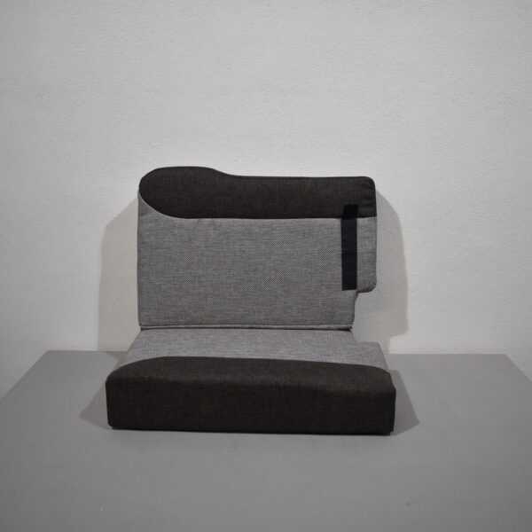 Sitzpolster 410x110x660mm grau