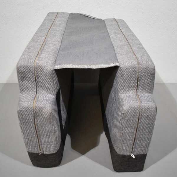 Sitzpolster 410x110x660mm grau