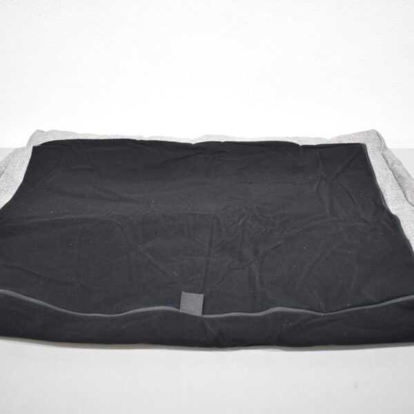 Polsterbezug 650x110x960mm grau/schwarz