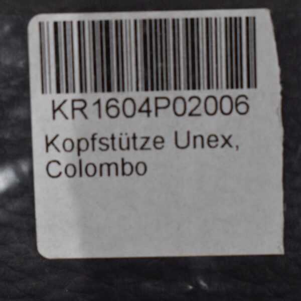 Kopfstütze Unex schwarz