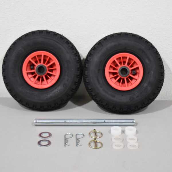 Reich Doppelstützrad-Umbausatz