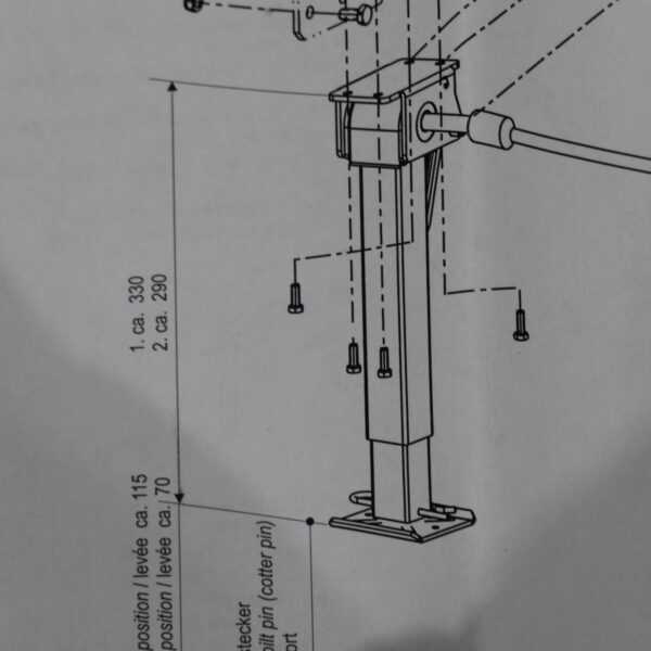 Moca-Hubmatic hinten 290mm