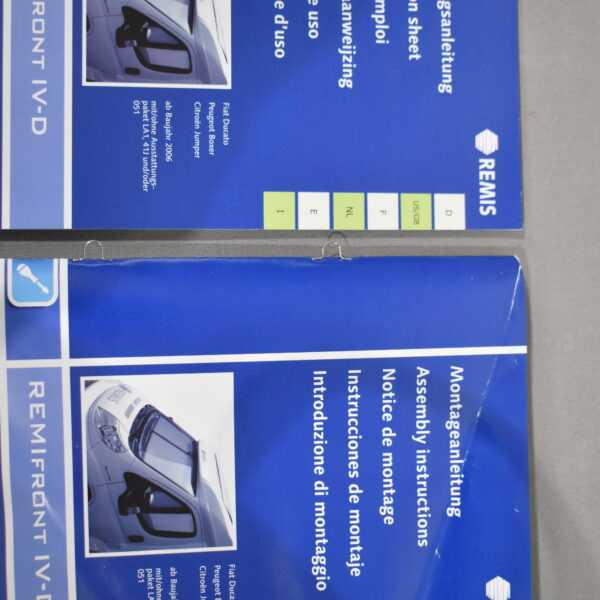 Remis Verdunklungs-Plissee für Fahrerkabine