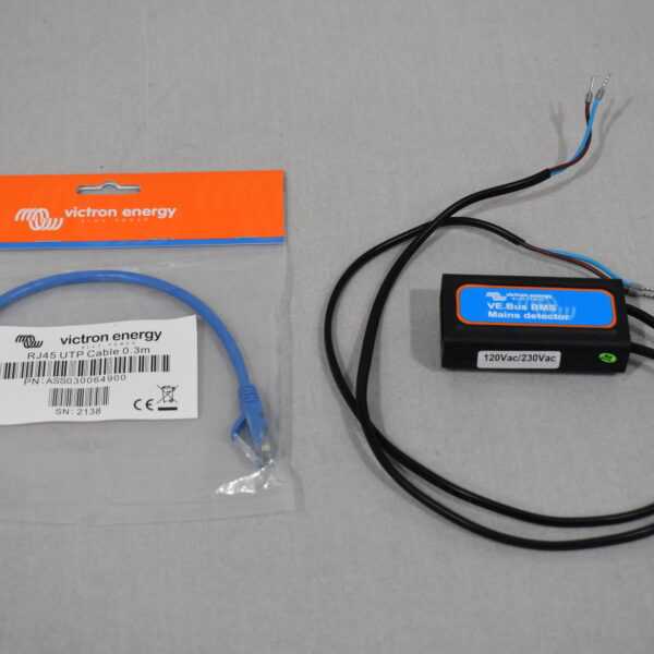 Victron Energy Batterie Managment mit LAN Kabel